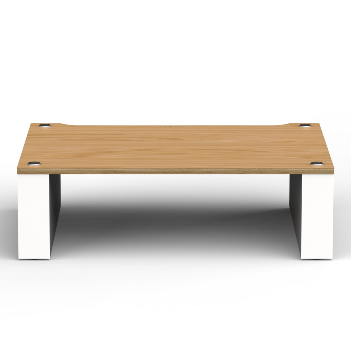 BLOK Stax 2G 170 Modular Stand Add-On Shelf (Natural Ash/Satin White)