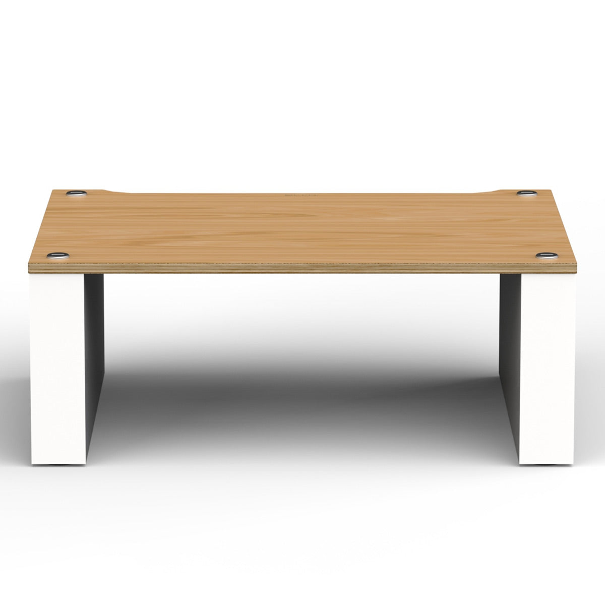 BLOK Stax 2G 220 Modular Stand Add-On Shelf (Natural Ash/Satin White)