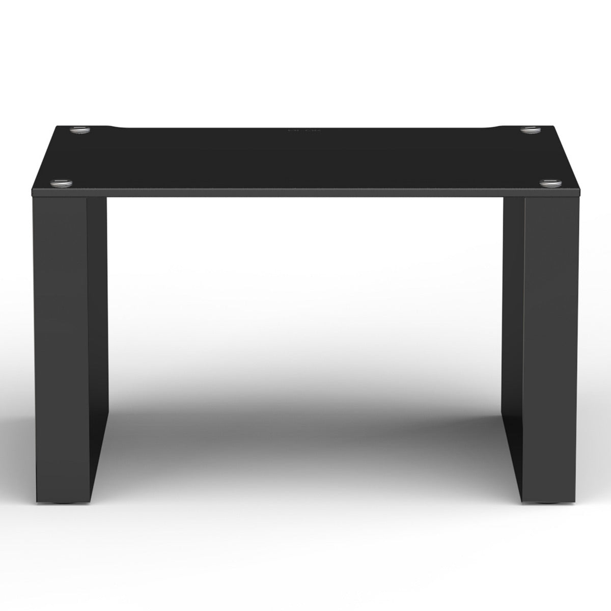 BLOK Stax 2G LP Modular Stand Add-On Turntable Shelf (Black Glass/High Gloss Black)