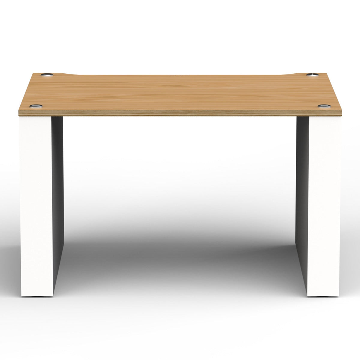 BLOK Stax 2G LP Modular Stand Add-On Turntable Shelf (Natural Ash/Satin White)