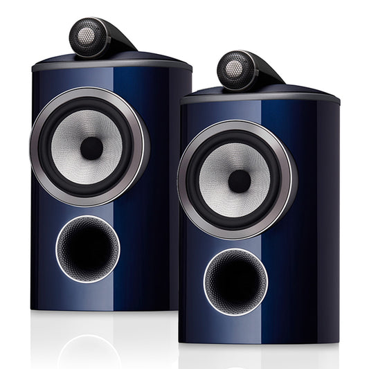 Bowers & Wilkins 805 D4 Signature 2-Way Bookshelf Speaker - Pair (Midnight Blue Metallic)