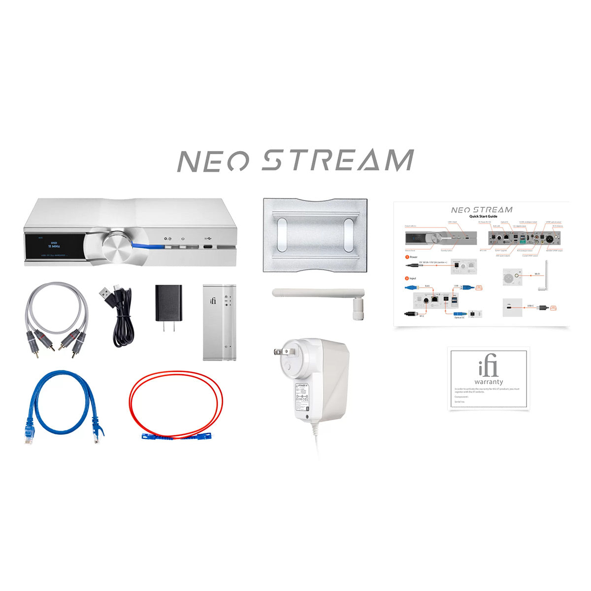 iFi Audio NEO Stream Network Audio Streamer with Integrated DAC