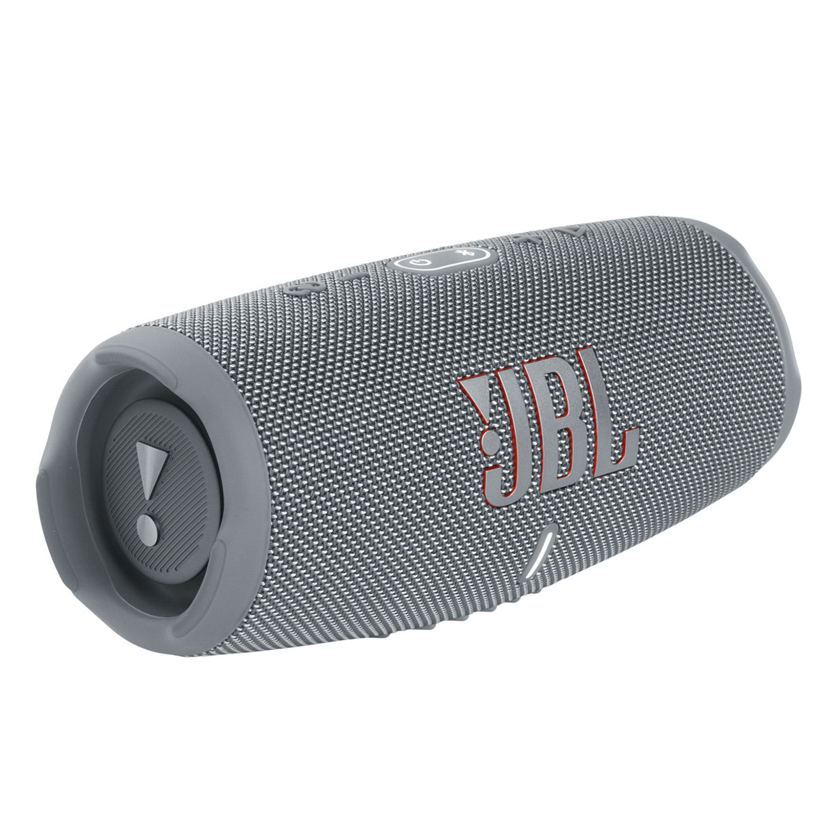 JBL Charge 5 Portable Waterproof Bluetooth Speaker with Powerbank - Pair (Blue/Gray)