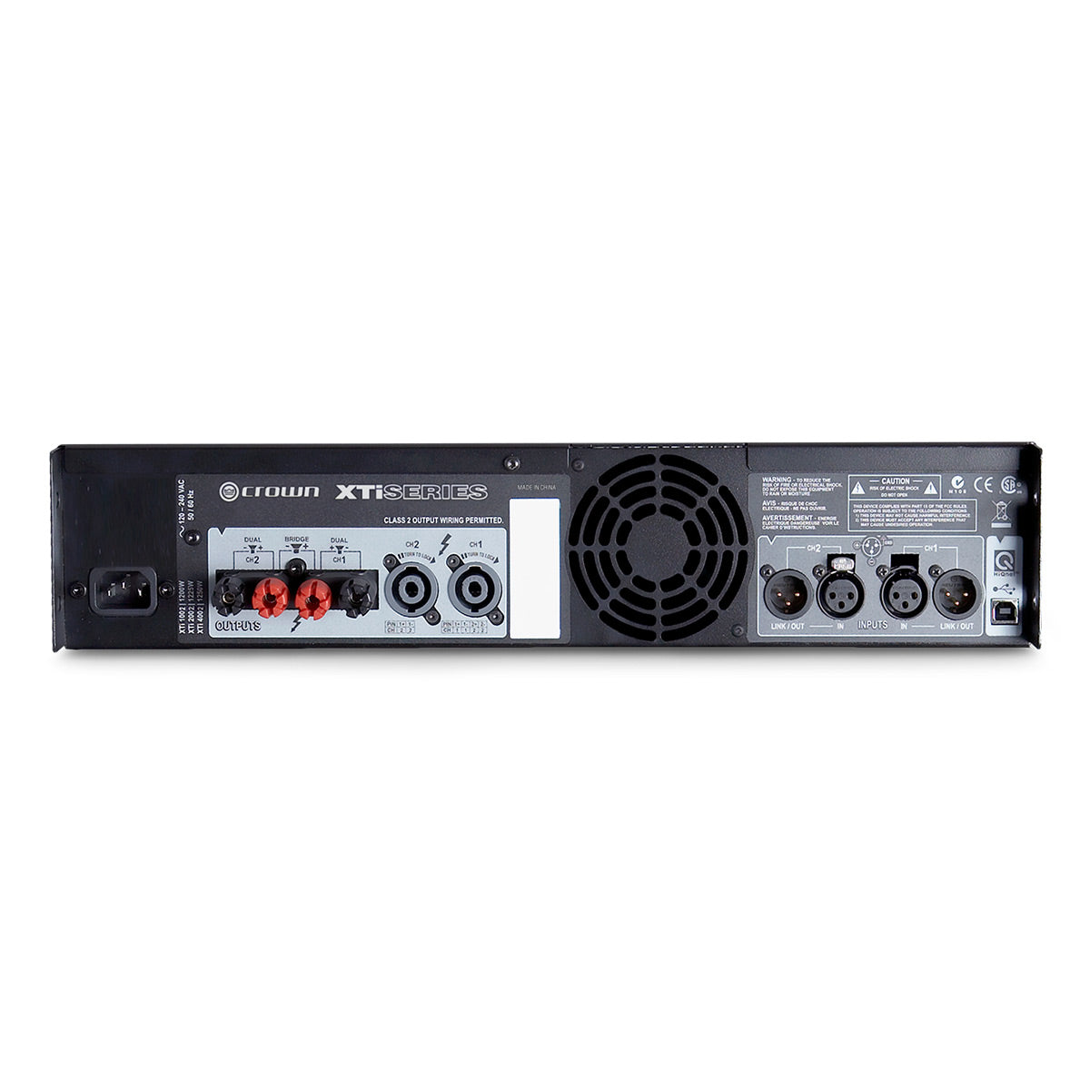 Crown XTI 2002 2 x 800W Power Amplifier