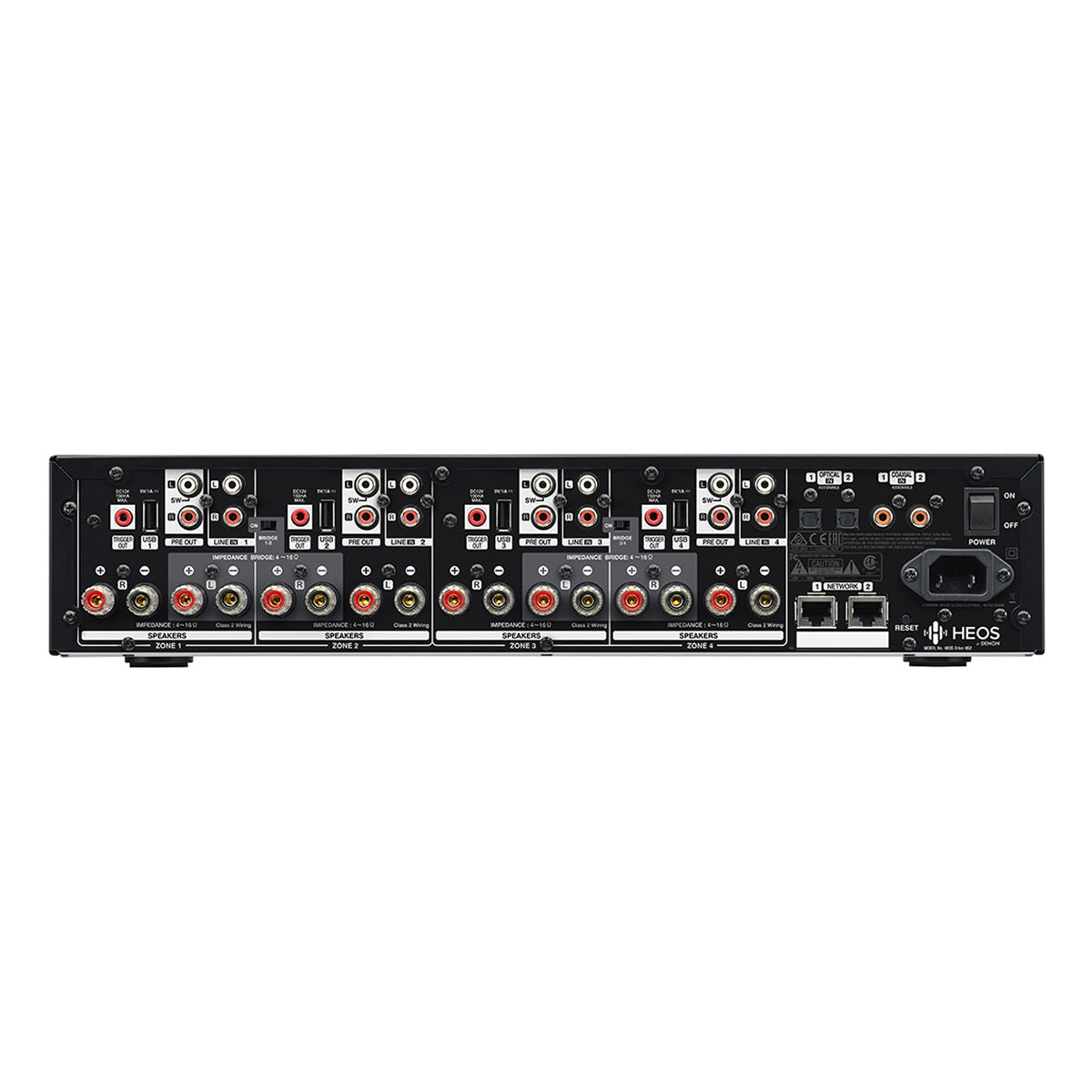 Denon HEOS Drive HS2 8 Channel Multi-Room Network Amplifier
