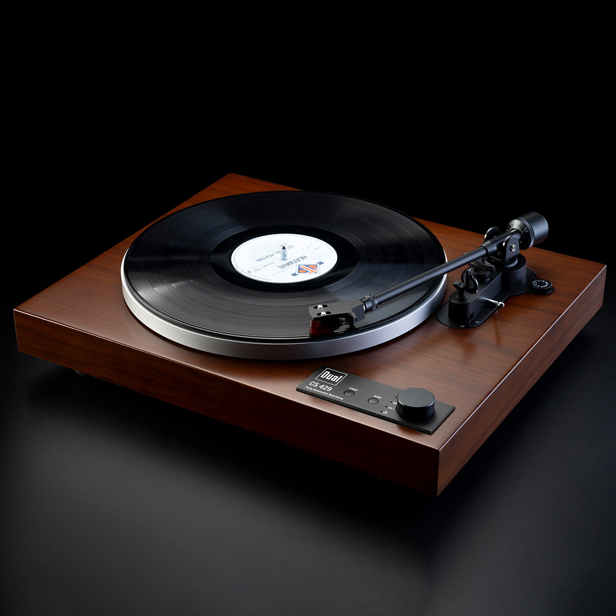 Dual CS 429 Fully Automatic 3-Speed Turntable (Walnut)