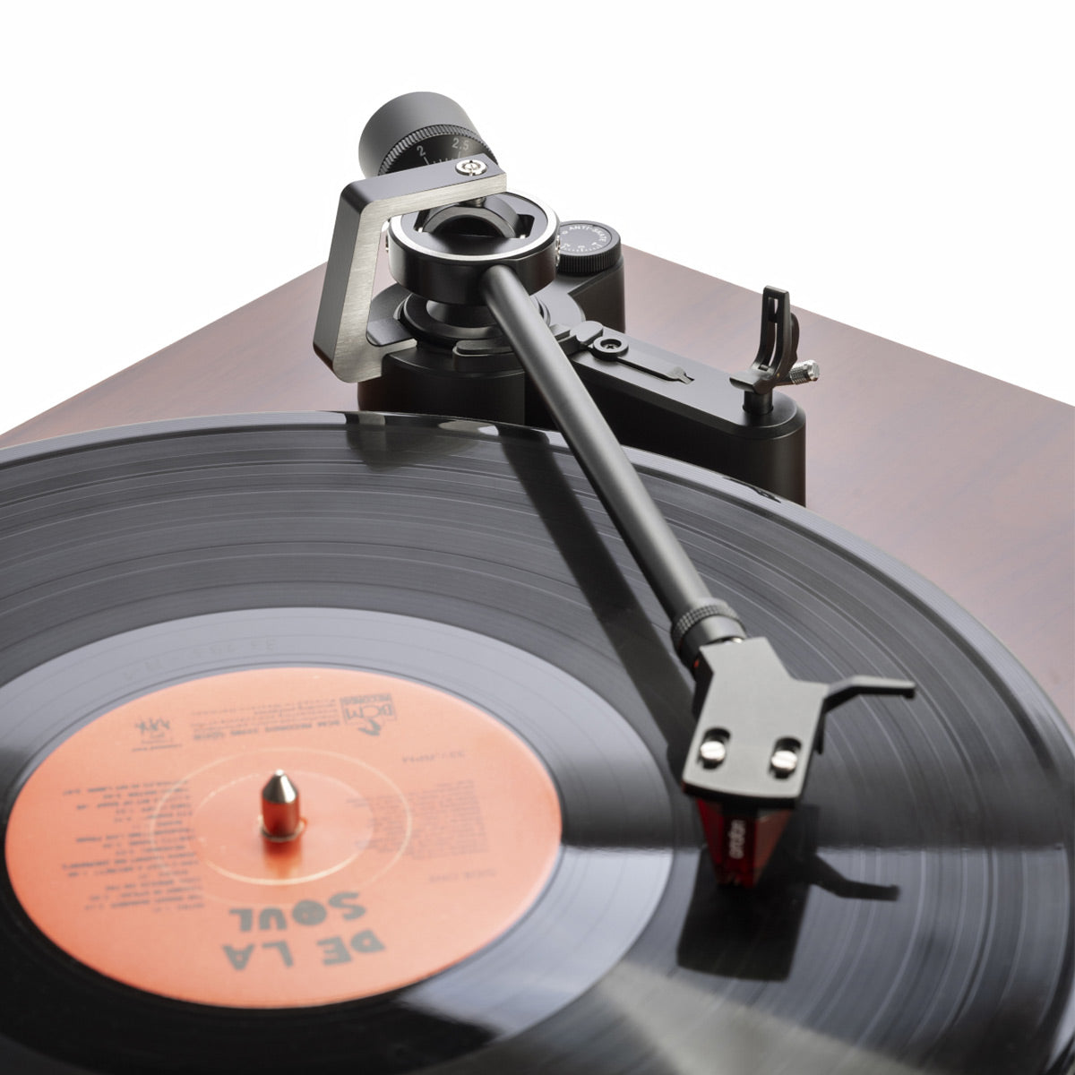Dual CS 518 Manual Turntable with Ortofon 2M Red Cartridge (Walnut)