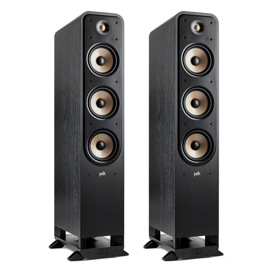 Polk Audio Signature Elite ES60 Hi-Fi Home Theater Floorstanding Speakers - Pair (Black)