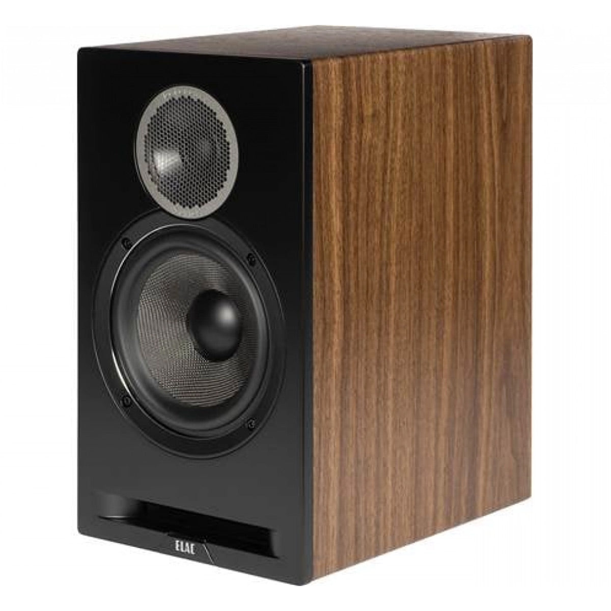 Elac DBR62 6.5 Inch Bookshelf Speakers - Pair (Walnut/Black)