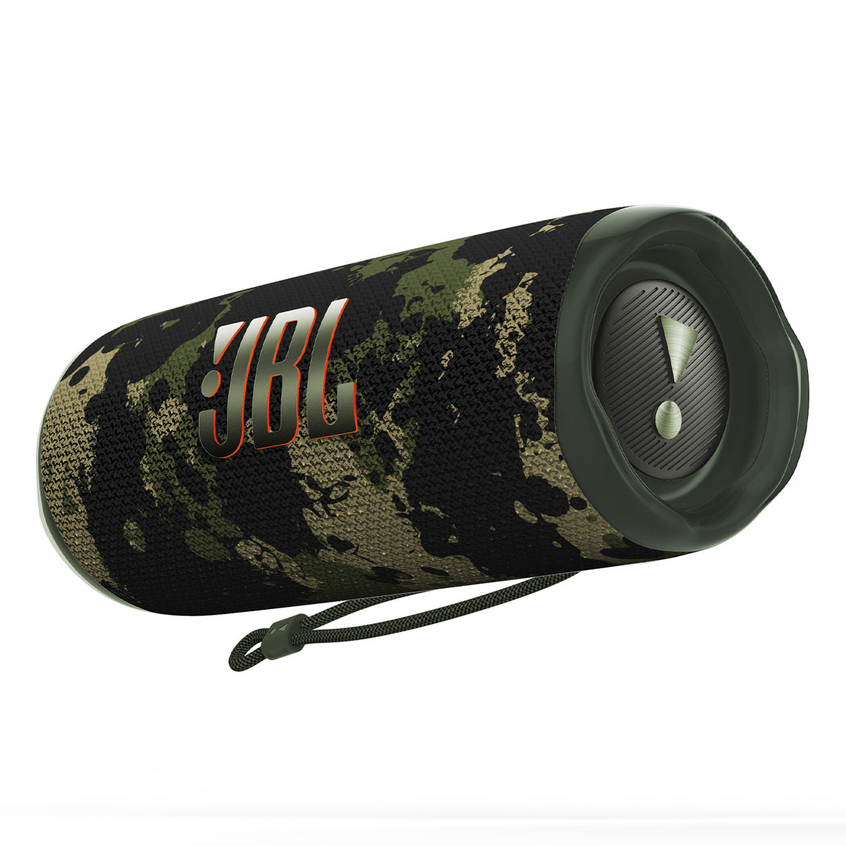 JBL Flip 6 Waterproof Portable Speaker with gSport Carbon Fiber Case (Camo)