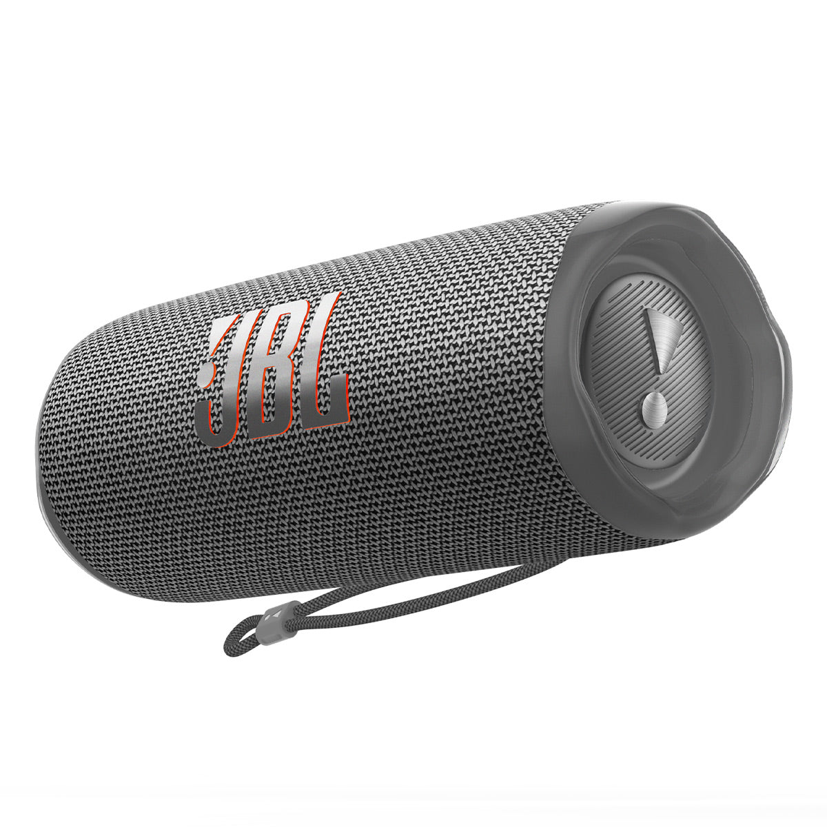 JBL Flip 6 Waterproof Portable Speaker with gSport Carbon Fiber Case (Gray)