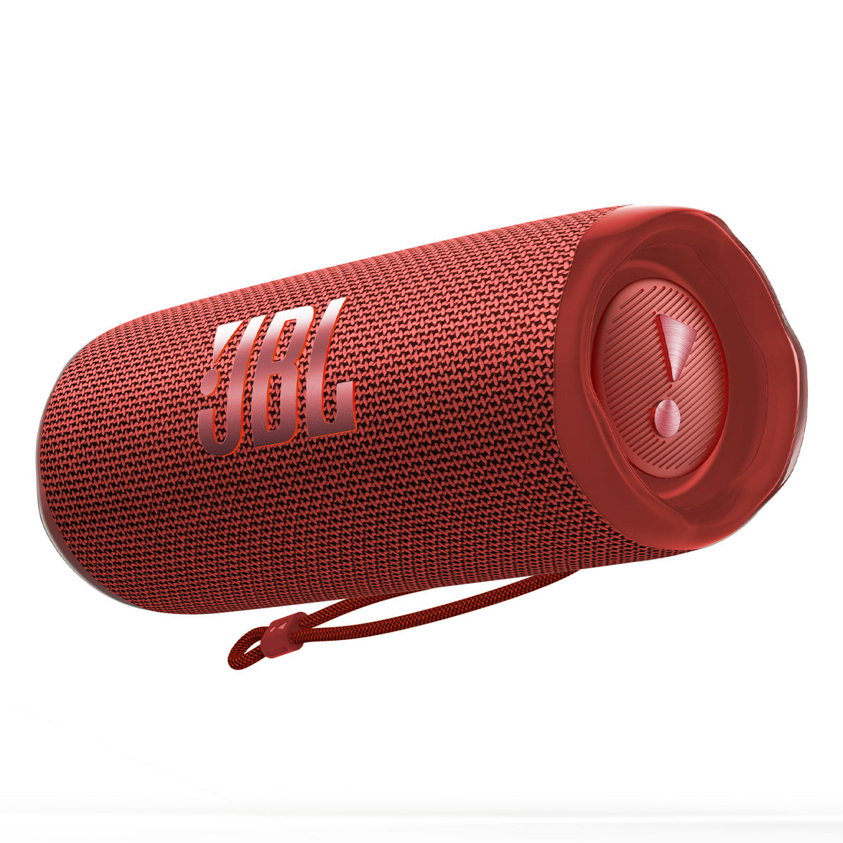 JBL Flip 6 Waterproof Portable Speaker with gSport Carbon Fiber Case (Red)
