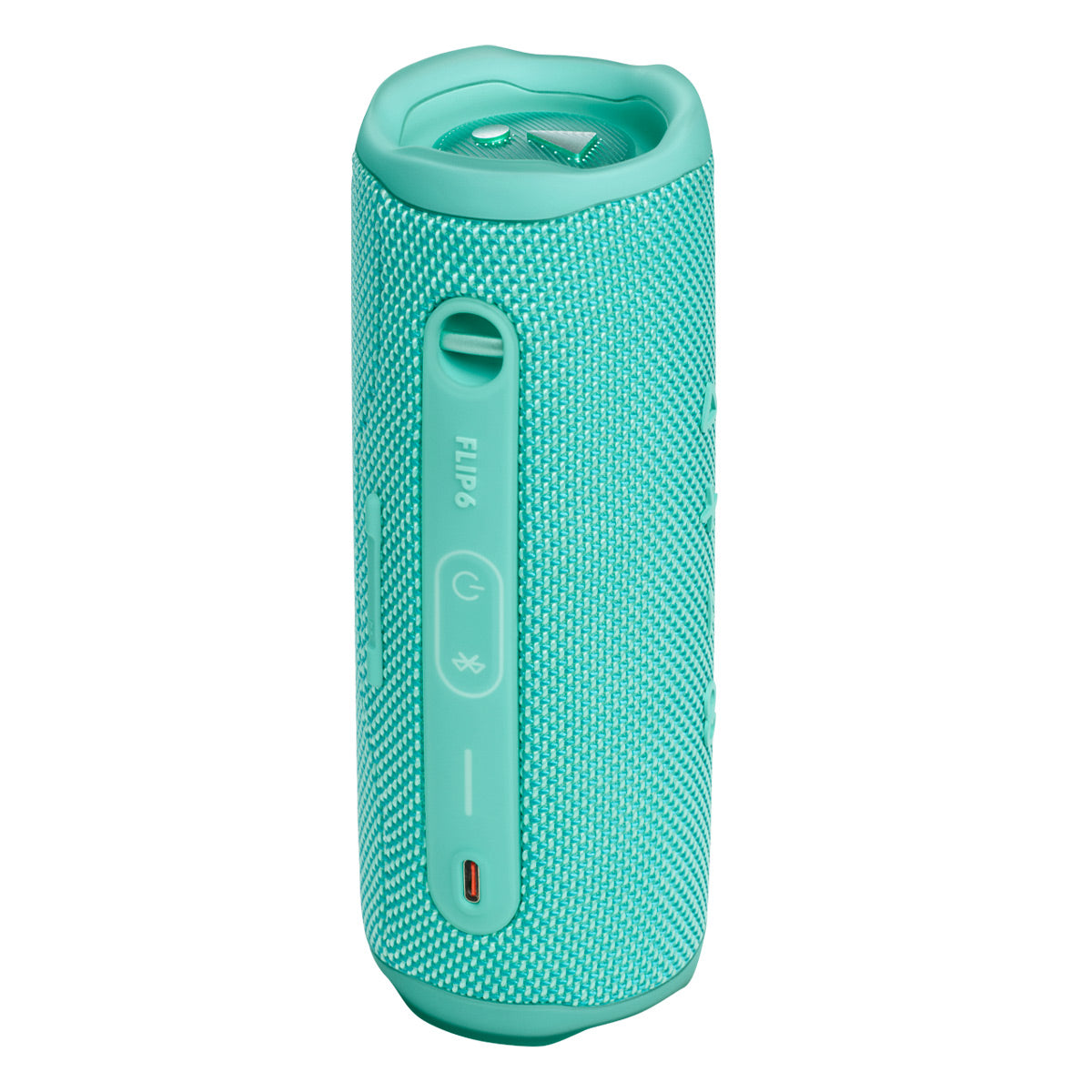 JBL Flip 6 Waterproof Portable Speaker with gSport Carbon Fiber Case (Teal)