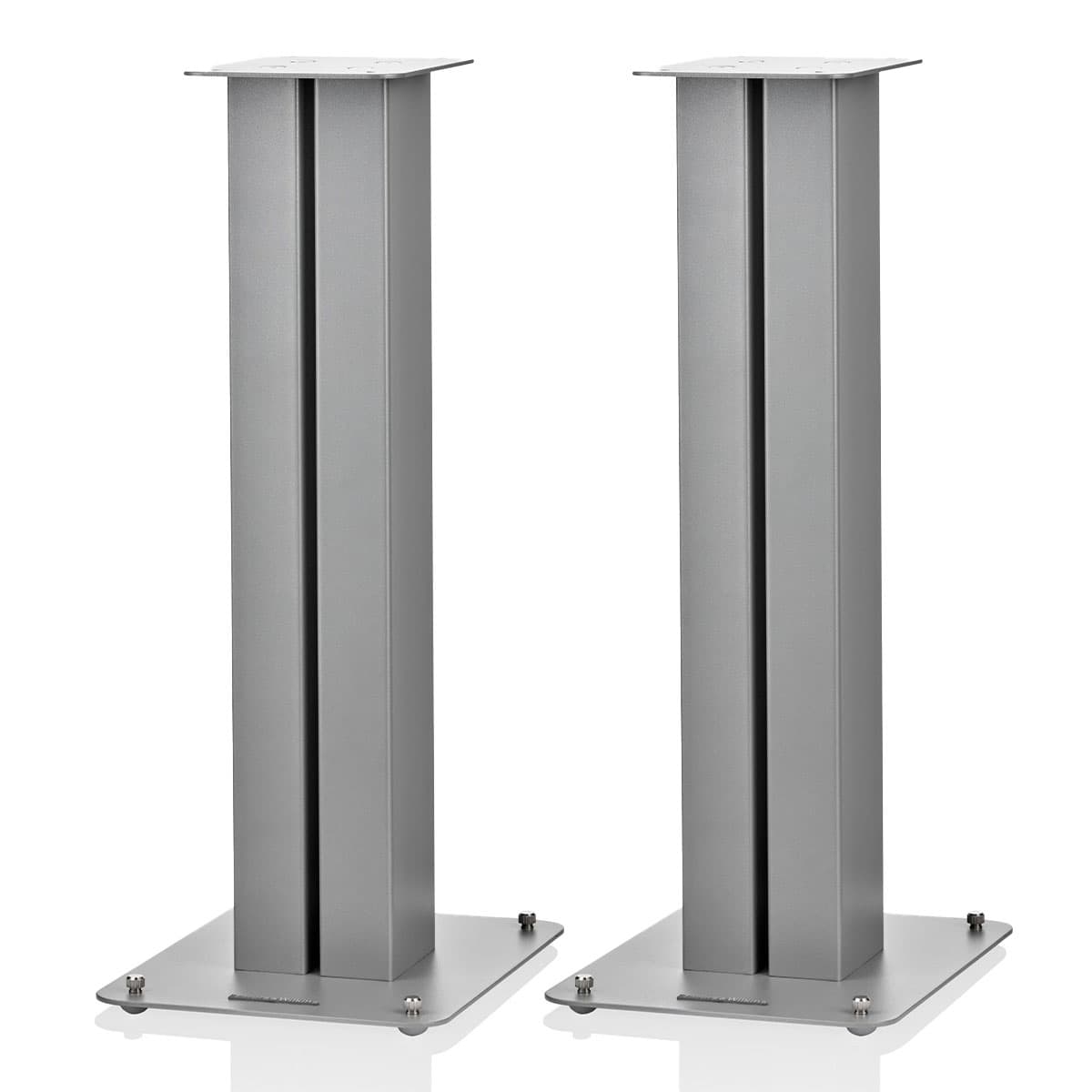 Bowers & Wilkins FS-600 Floor Stands for S3 600 Series Bookshelf Speakers - Pair (Silver)