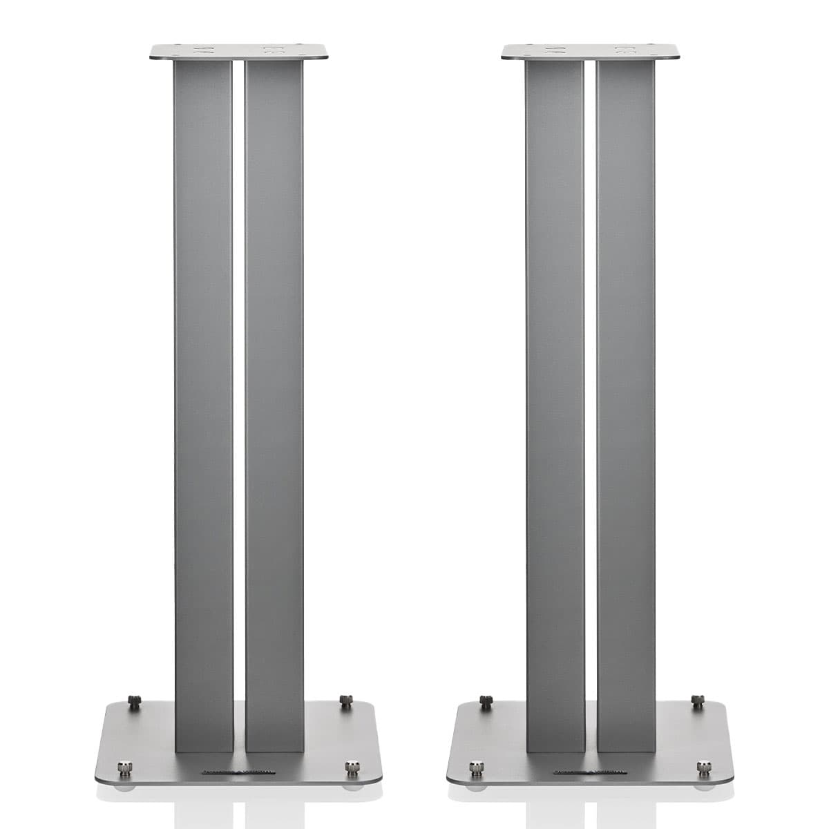 Bowers & Wilkins FS-600 Floor Stands for S3 600 Series Bookshelf Speakers - Pair (Silver)