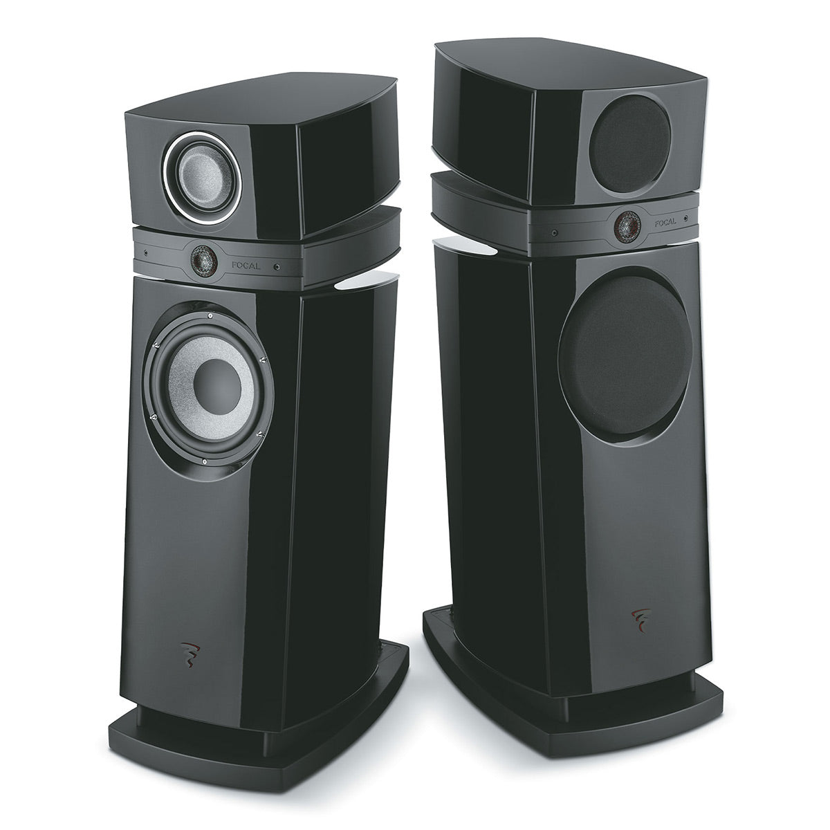 Focal Scala Utopia Evo M 3-Way Floorstanding Speaker - Each (Gloss Black)