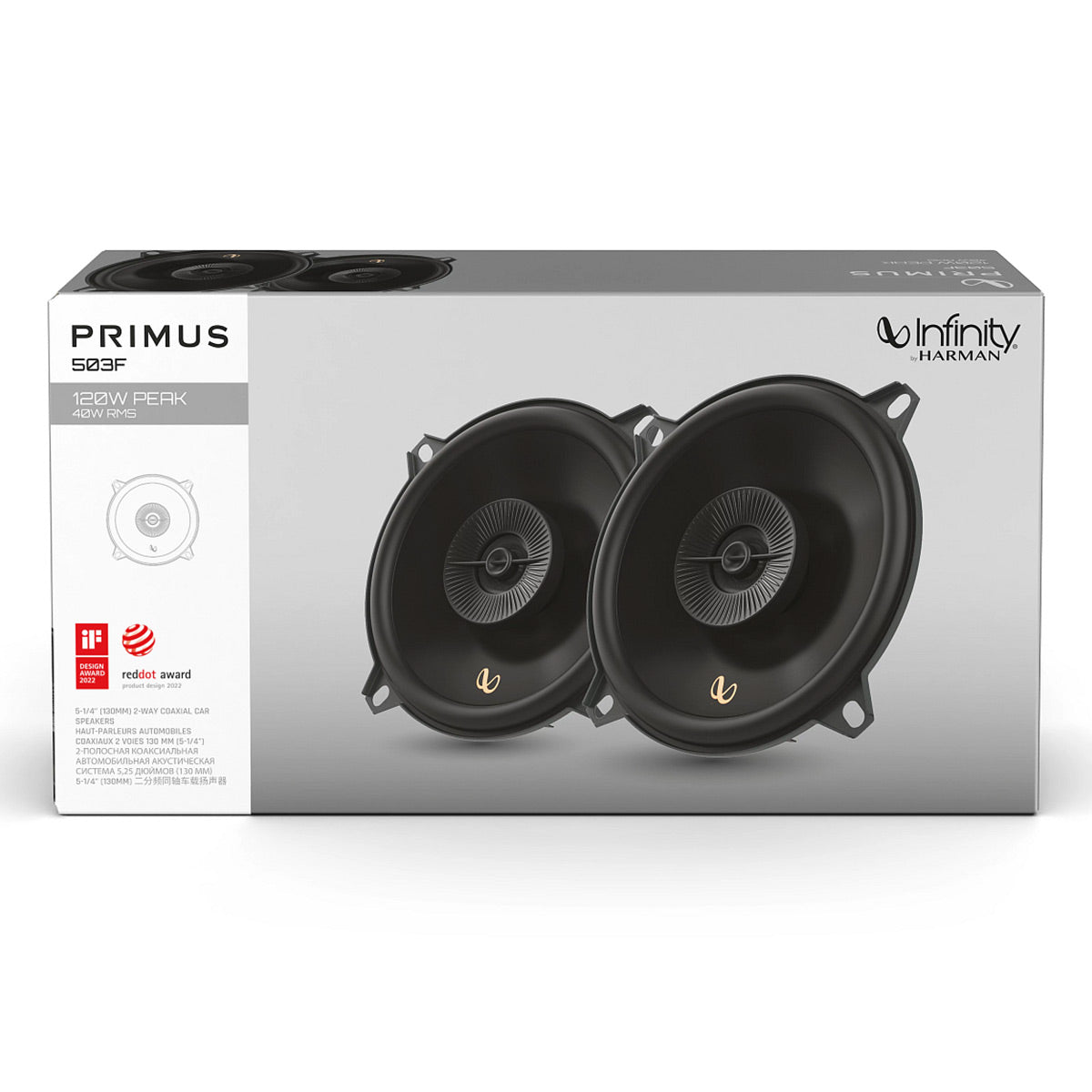 Infinity PR503F 5.25 2 Way Car Speakers - Pair