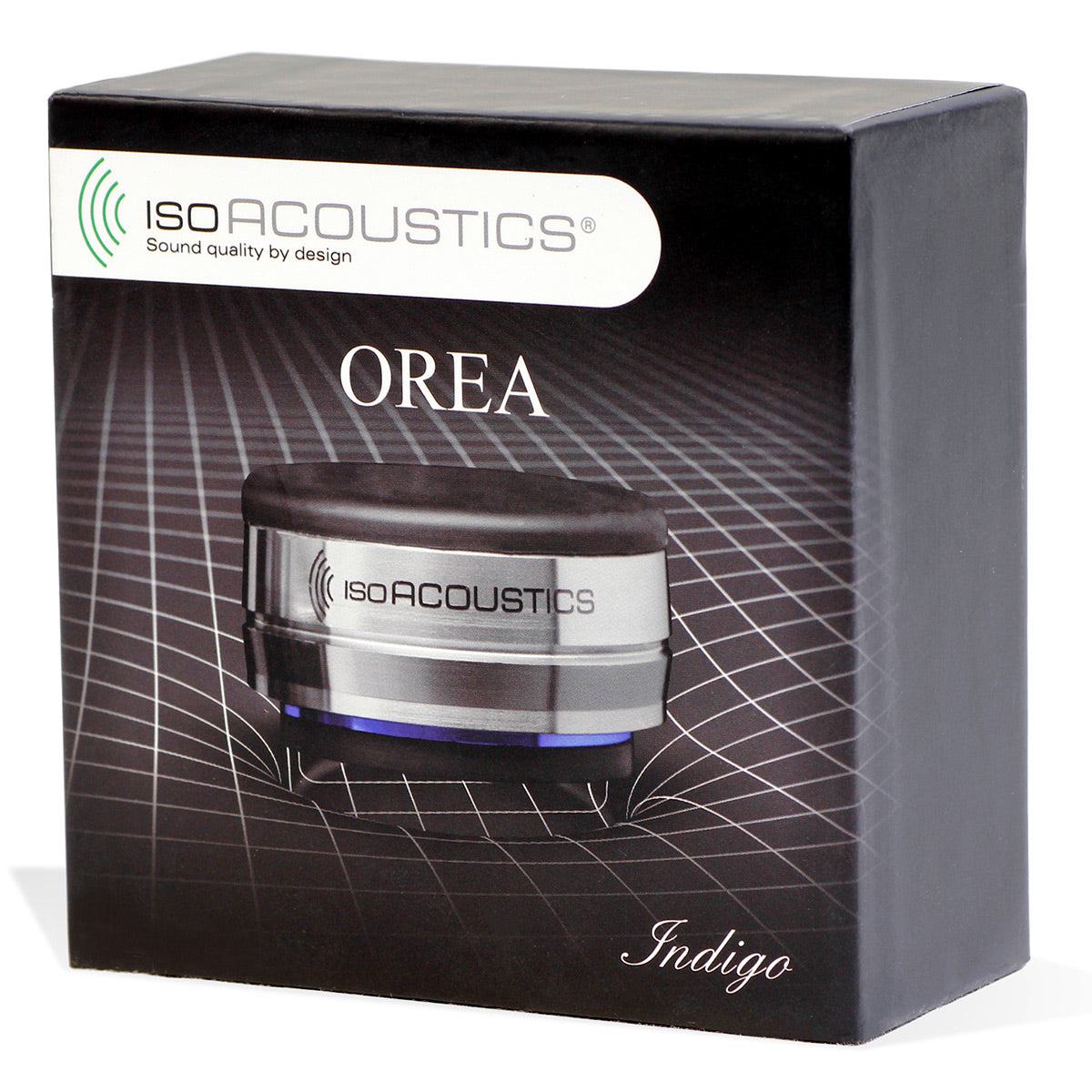 IsoAcoustics OREA Indigo Isolator Feet for Audio Components and Turntables