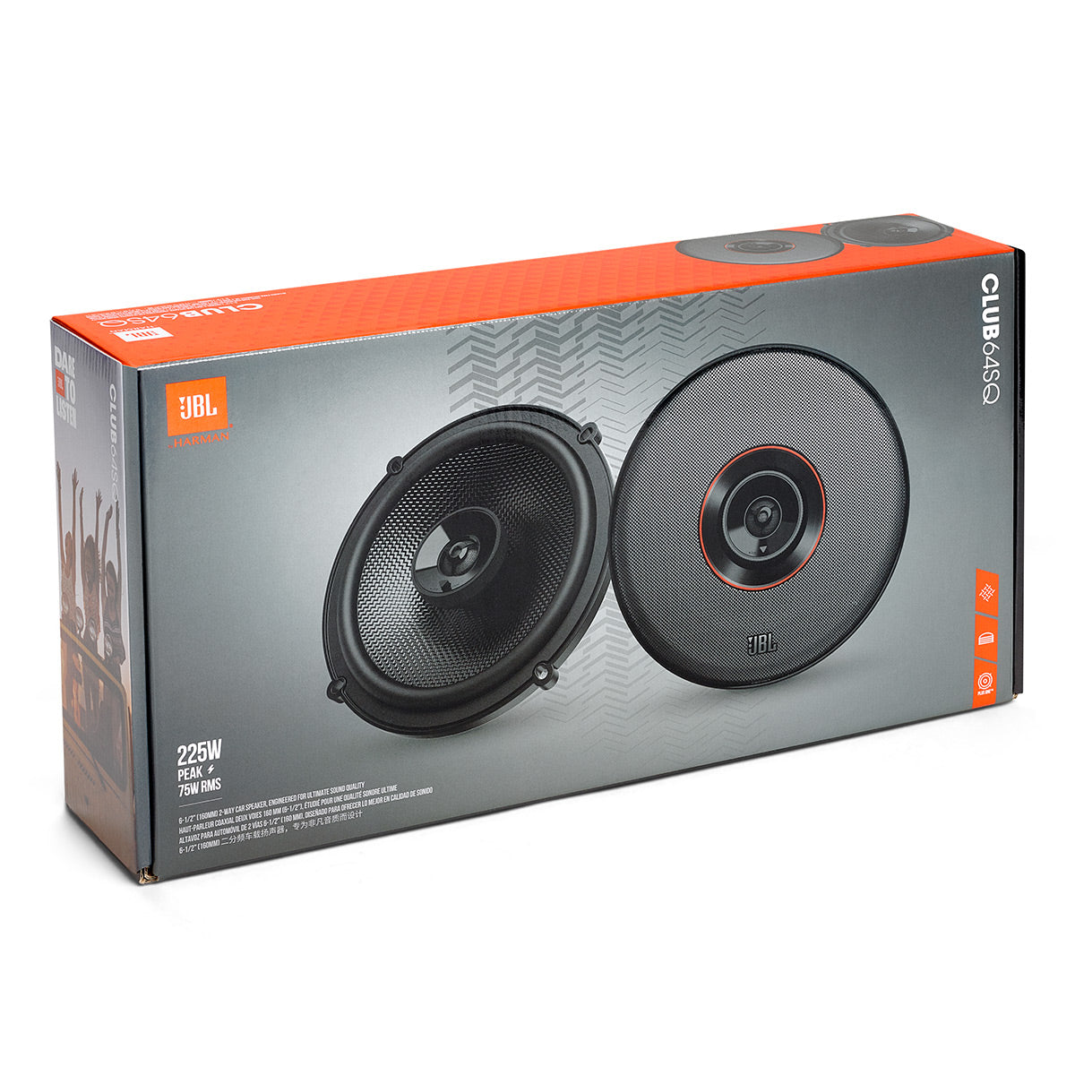 JBL Club 64SQ 6.5 Inch 2 Way Car Speakers - Pair