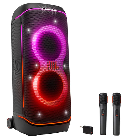 JBL PARTYBOX 720 Portable Speaker Karaoke Bundle with Two Wireless Microphones