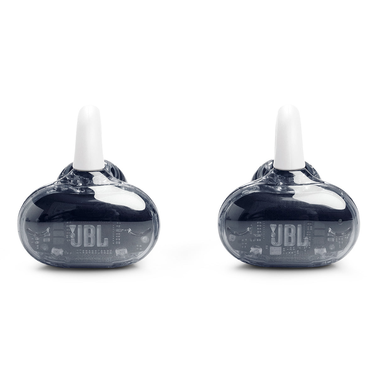 JBL Soundgear Clips True Wireless Open-Ear Headphones Bundle with gSport Case (White)