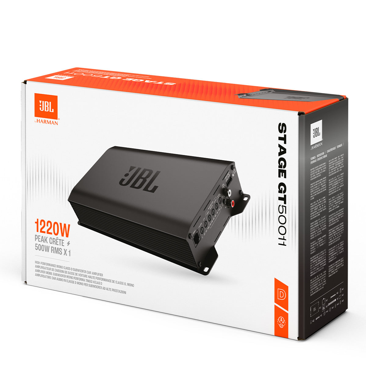 JBL Stage GT 50011 Mono Car Subwoofer Amplifier