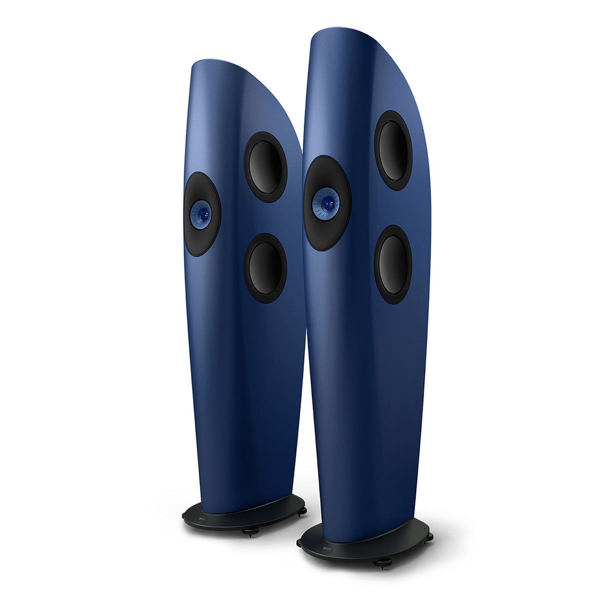 KEF Blade One Meta Floorstanding Speaker - Pair (Frosted Blue/Blue)