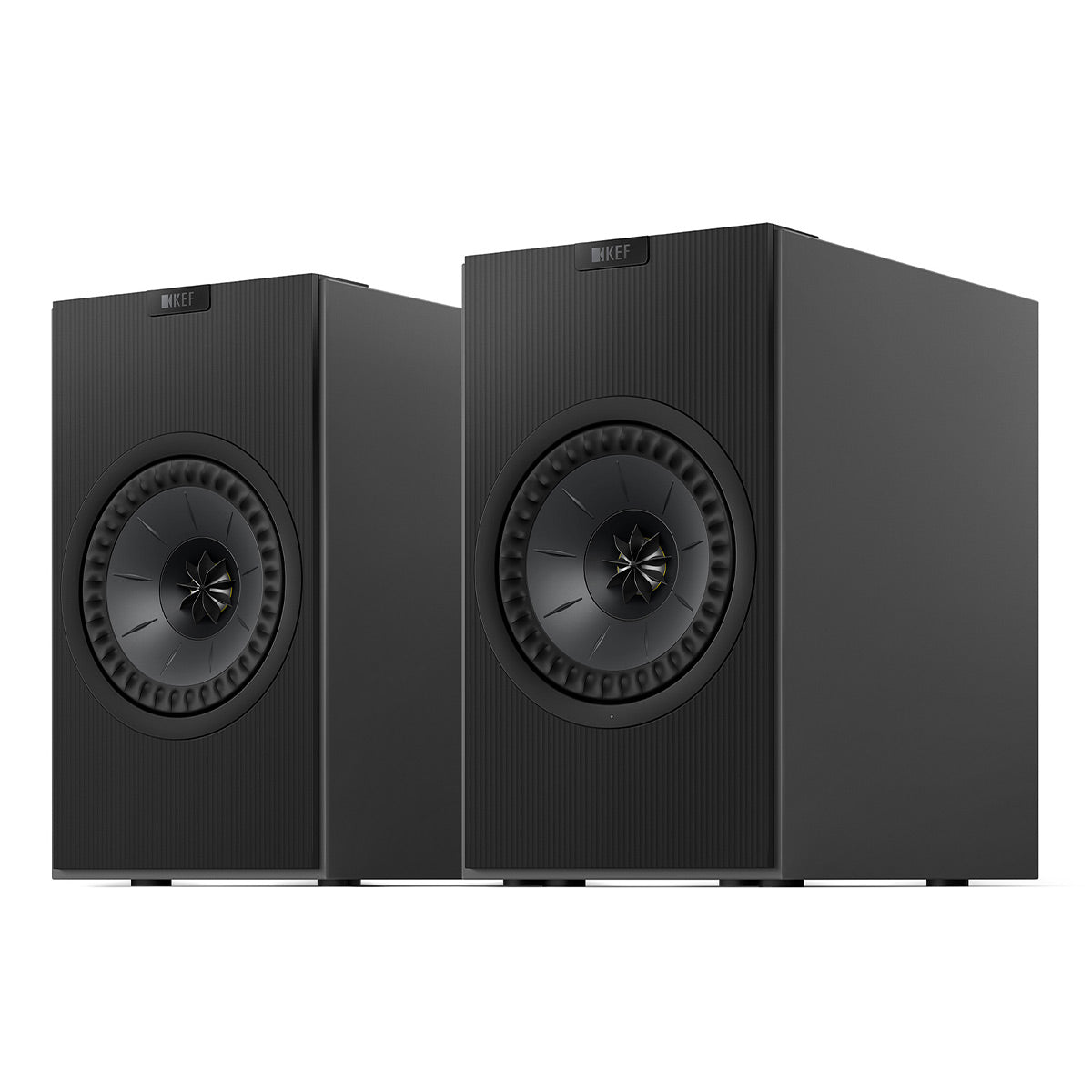KEF Coda W Bluetooth Bookshelf Speakers - Pair (Dark Titanium)