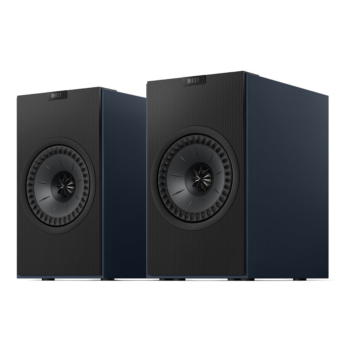KEF Coda W Bluetooth Bookshelf Speakers - Pair (Midnight Blue)
