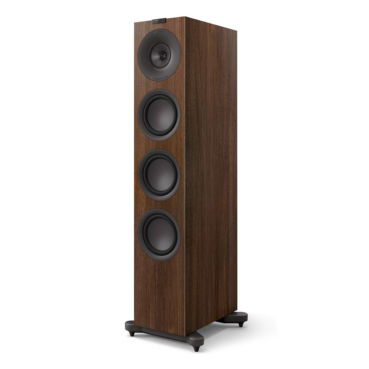 KEF Q11 Meta 3-Way Floorstanding Speaker - Pair (Walnut)