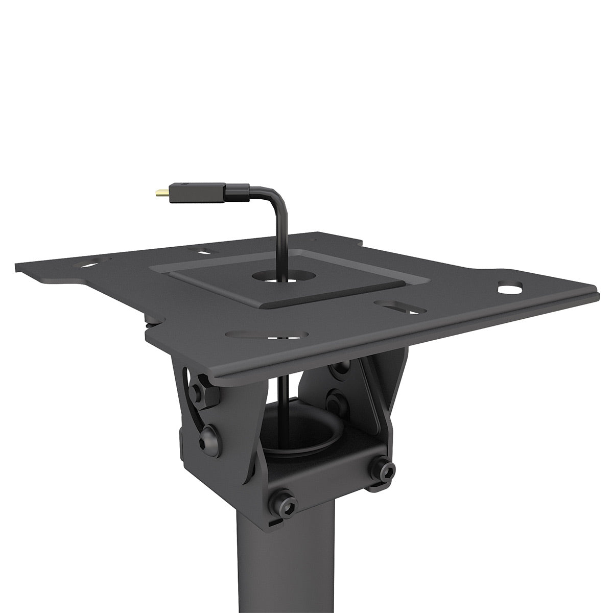 Kanto MBC311T Menu Board Ceiling Mount System with Tilting Arms for 40" - 60" TVs (3 Screens)