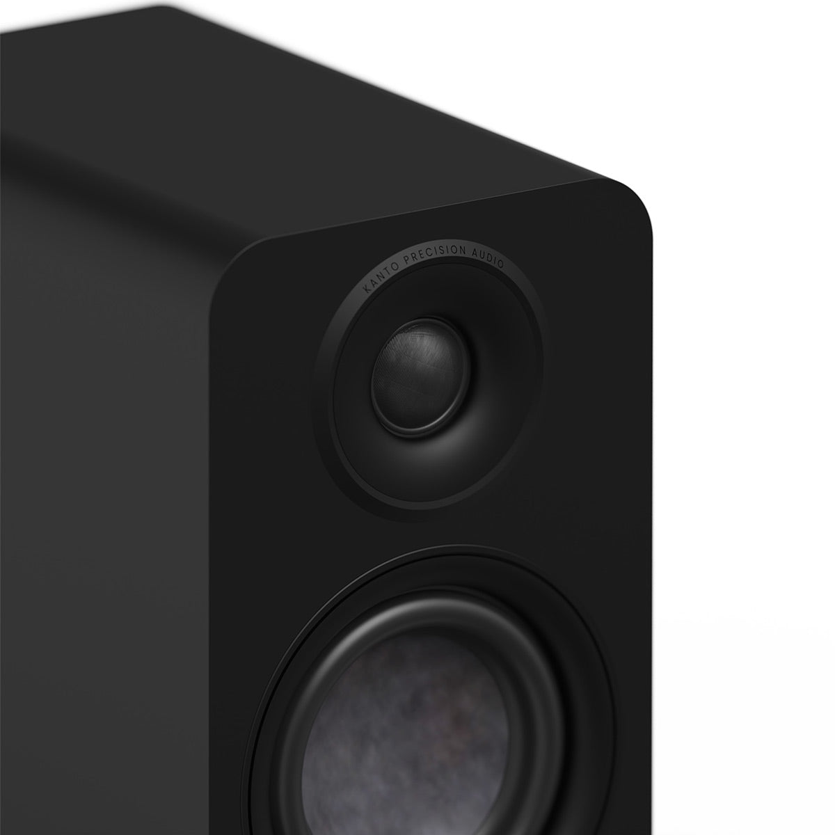 Kanto Yu4 (2nd Gen) 160W Powered Speaker System with Bluetooth 5.3 and Phono Preamp (Black)
