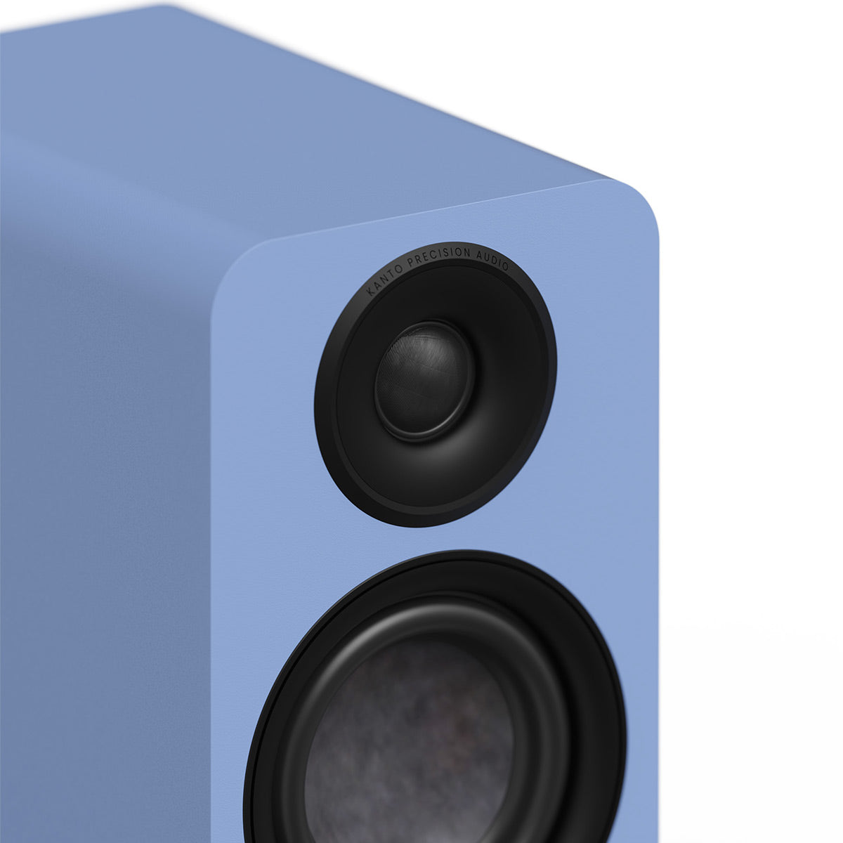 Kanto Yu4 (2nd Gen) 160W Powered Speaker System with Bluetooth 5.3 and Phono Preamp (Ice Blue)