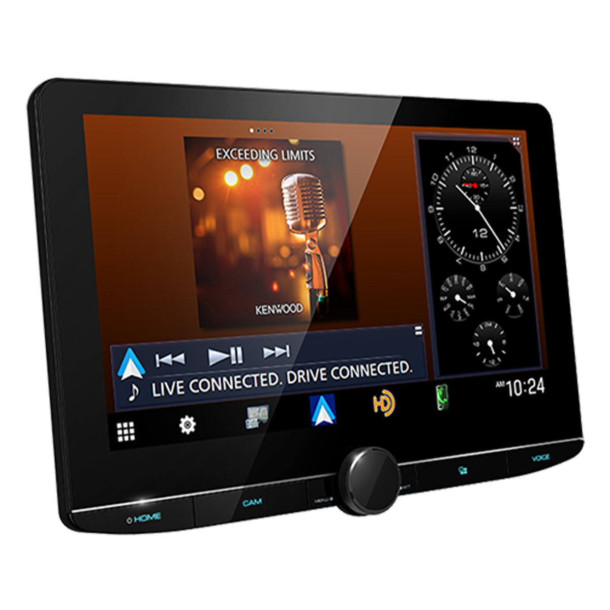 Kenwood DAX1050XR eXcelon Reference 10.1 Inch OEM Replacement Digital Multimedia Receiver