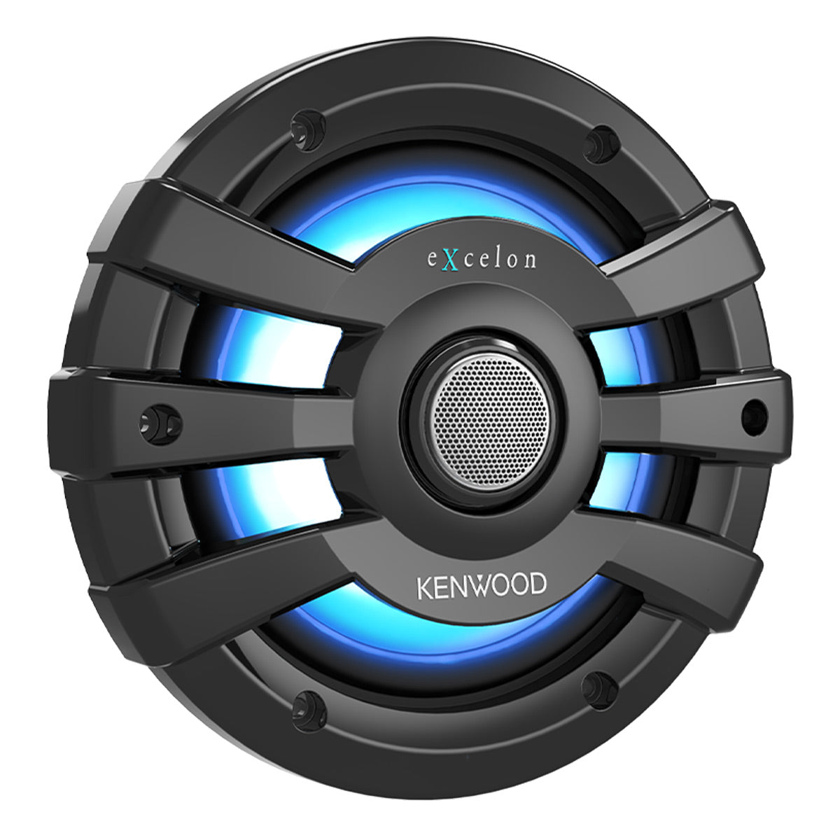 Kenwood XM65BL 6.5 Inch 2 Way Marine & Powersports Coaxial Speakers - Pair (Black)