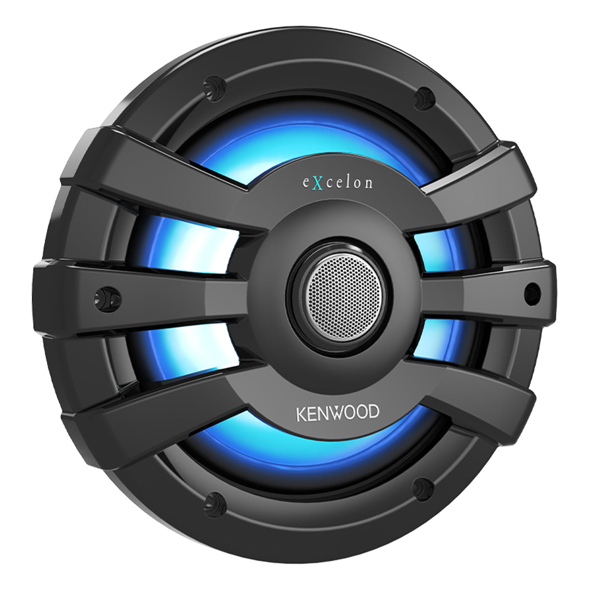 Kenwood XM77BL 7.7 Inch 2 Way Marine & Powersports Coaxial Speakers - Pair (Black)