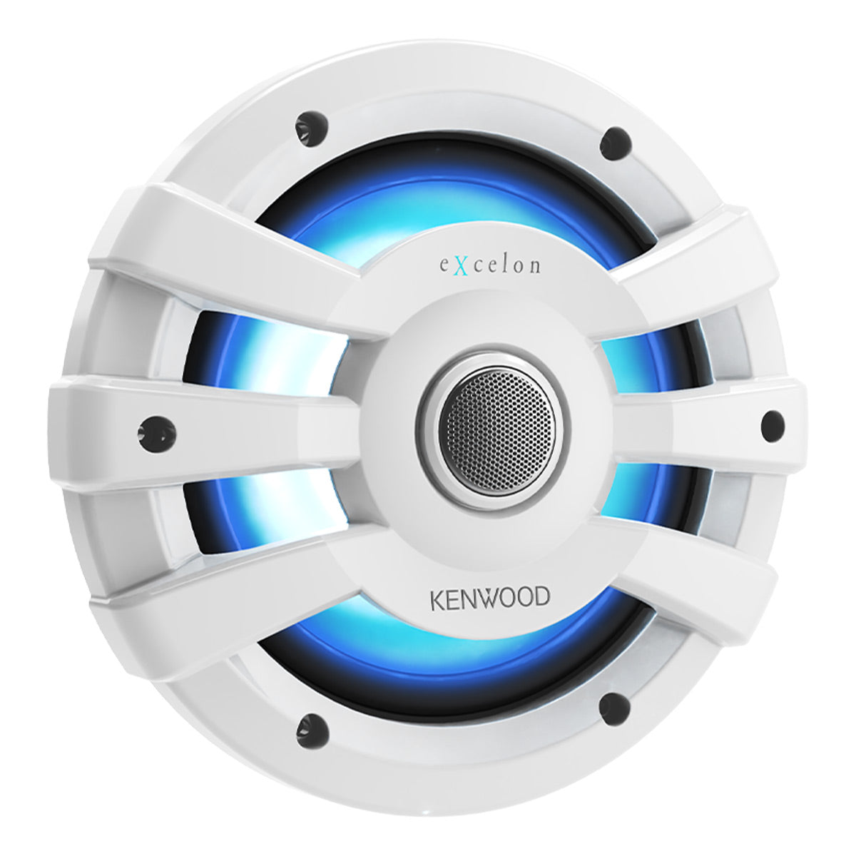 Kenwood XM77WL 7.7 Inch 2 Way Marine & Powersports Coaxial Speakers (White)