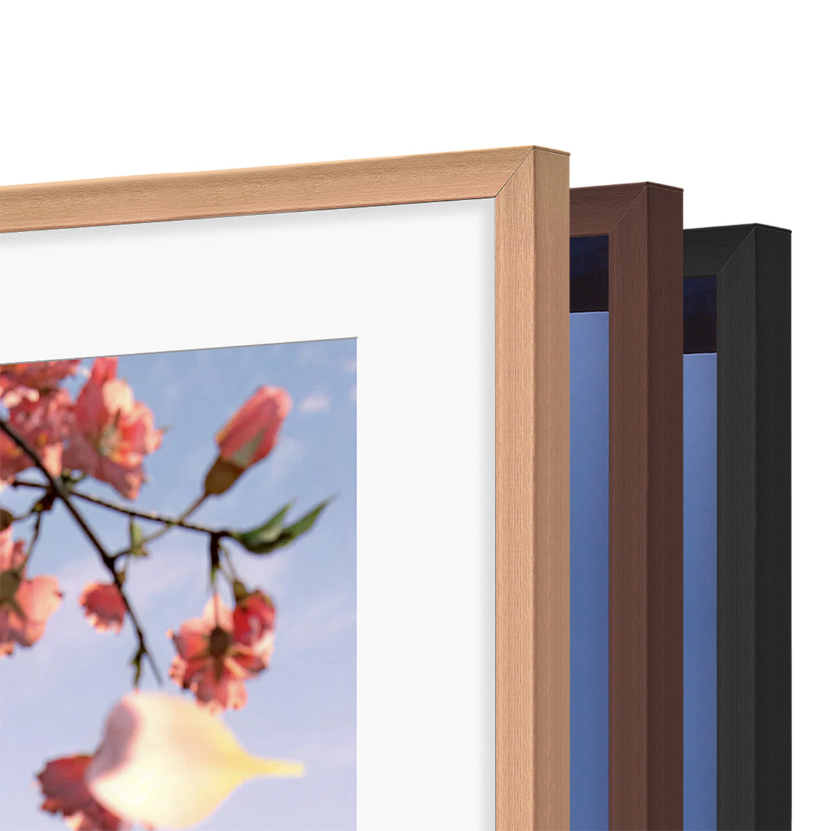 Leon Solé TV Frame for 75" Sony BRAVIA 7 (Dark Wood)