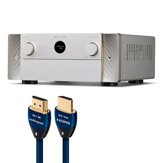 Marantz Cinema 30 11.4 Channel Receiver & AudioQuest SKY 3m HDMI Cable (Silver)