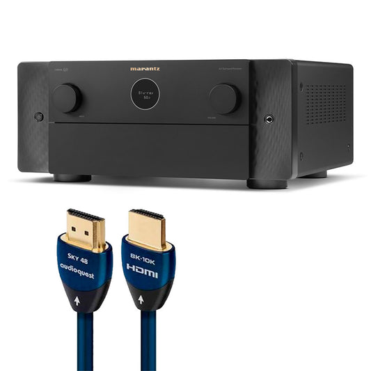 Marantz Cinema 40 9.4 Channel Receiver & AudioQuest SKY 3m HDMI Cable (Black)