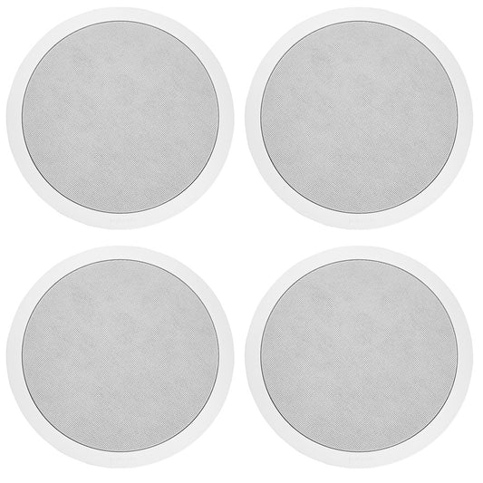 Polk Audio MC 80 8" In Ceiling Speakers - 4 Pack (White)