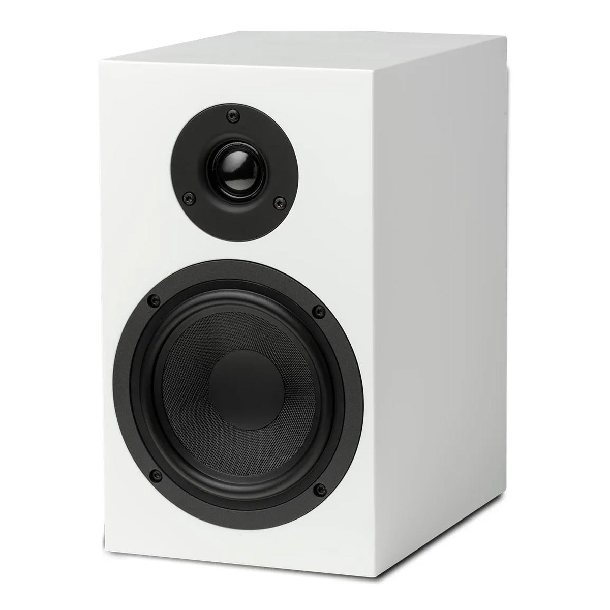 Pro-Ject Colorful Audio System with Debut Carbon EVO Turntable (White)