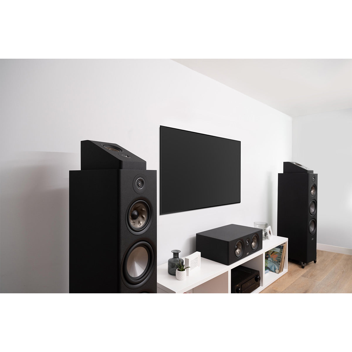 Polk Audio Reserve R900 Dolby Atmos Height Speaker Cable Bundle (Black)