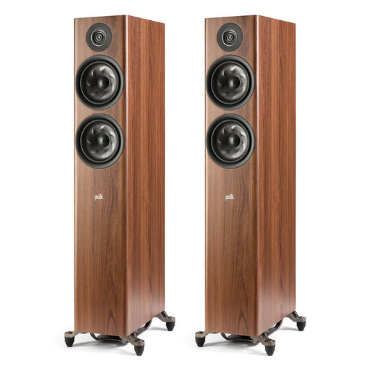 Polk Audio Reserve R600 Floorstanding Speakers - Pair (Walnut)