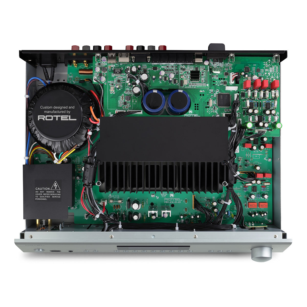 Rotel A14MKII Integrated Amplifier (Silver)