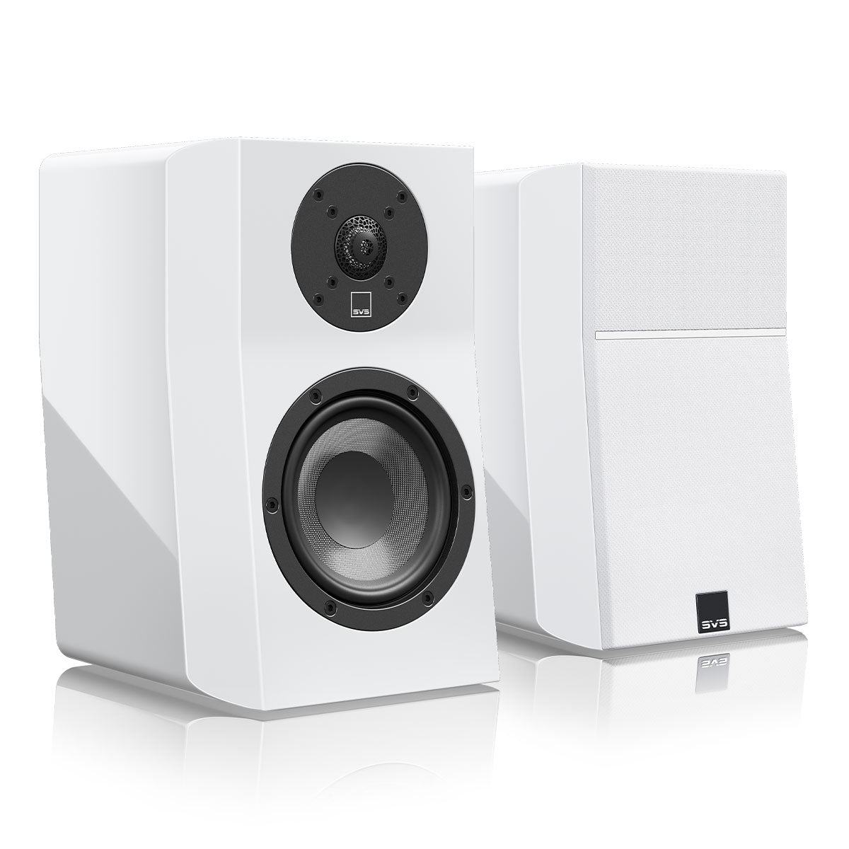 SVS Ultra Evolution Nano Bookshelf Speakers - Pair (Piano Gloss White)