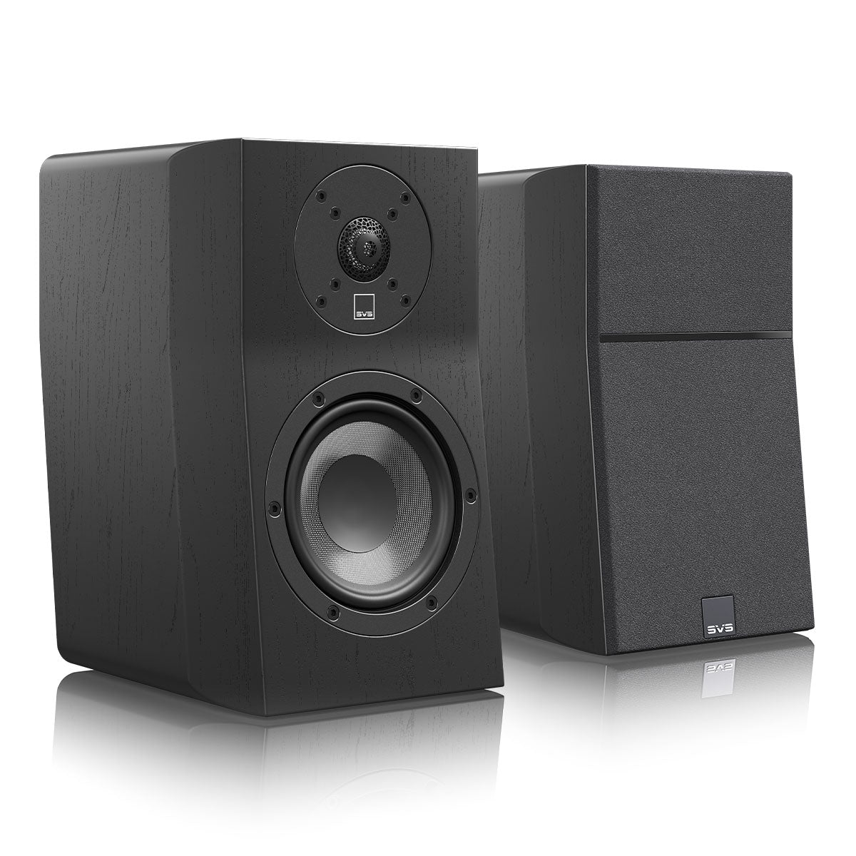 SVS Ultra Evolution Nano Bookshelf Speakers - Pair (Black Oak)