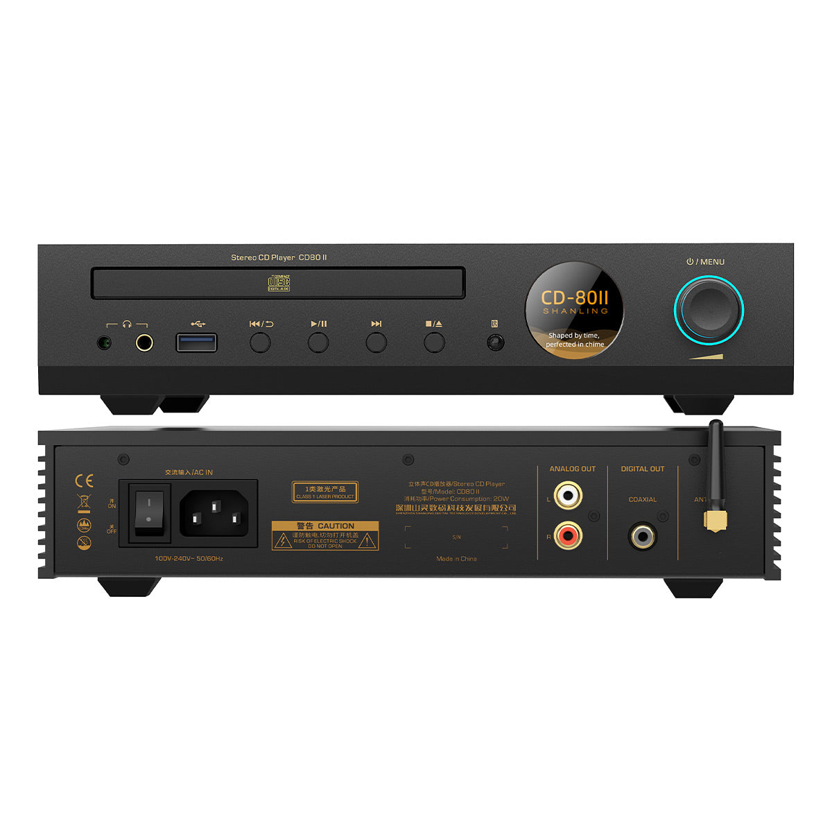 Shanling CD80II Compact CD Player (Black)