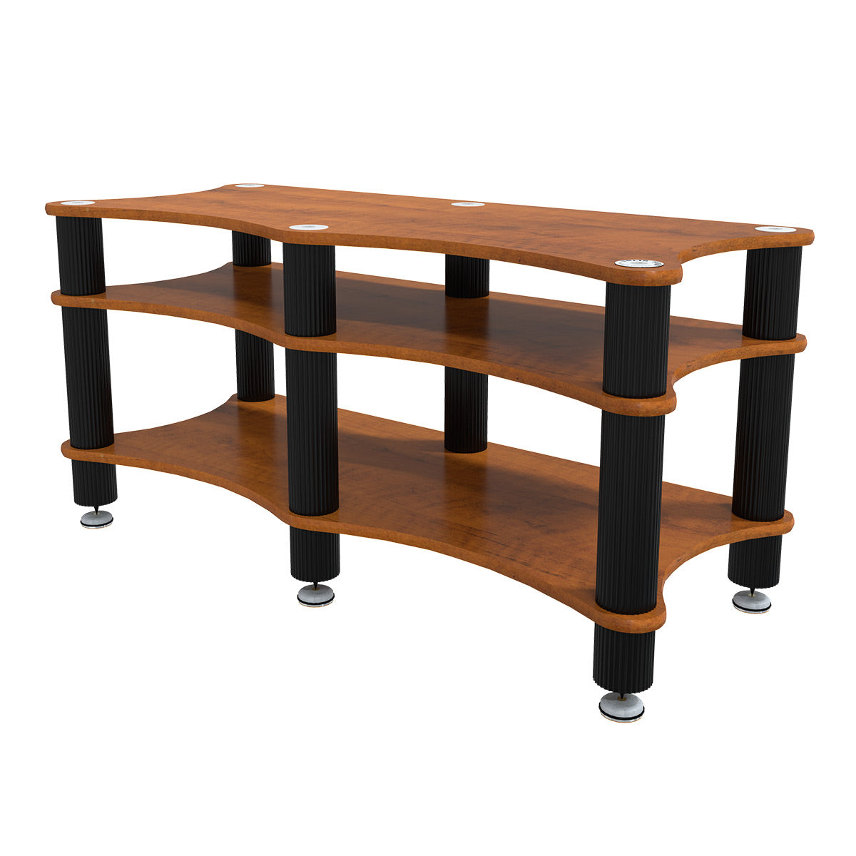 Solid Tech Radius Duo 3 Audio Rack (Cherry/Black)