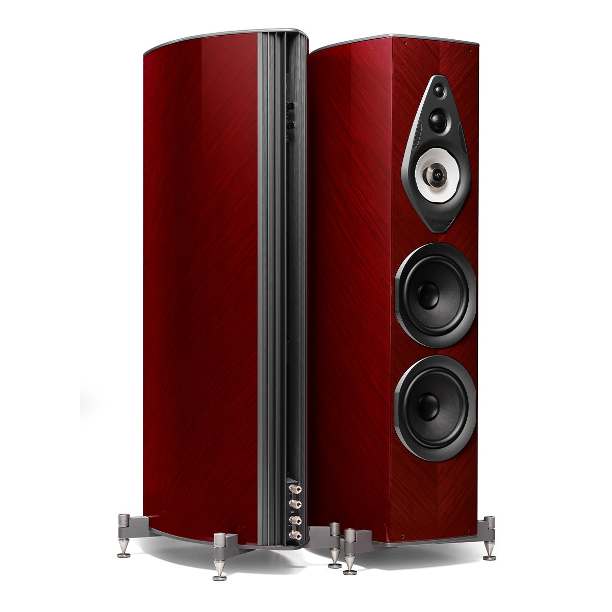 Sonus faber Amati Supreme Floorstanding Speakers - Pair (Red)